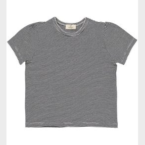 Copenhagen Colors T-shirt - Ruffle - Navy/Cream Stripe