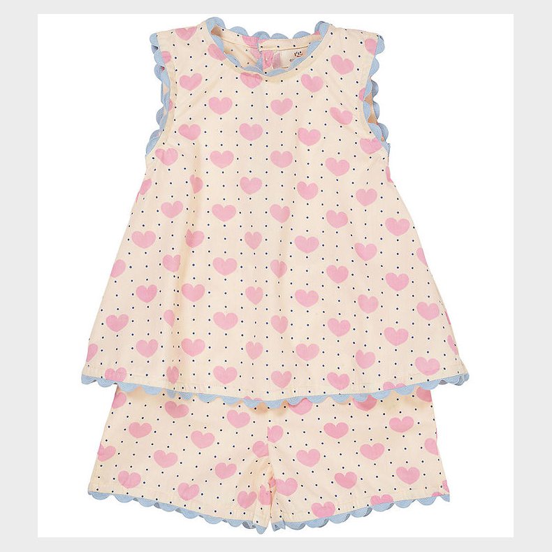 Copenhagen Colors Shortsst - Heart/Dots - Heart AOP