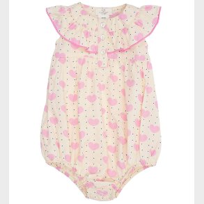 Copenhagen Colors Sommerdragt - Heart & Dots - Frill - Heart AOP