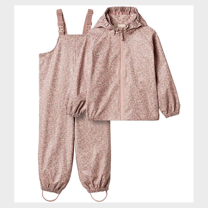 Wheat Regnt�j m. Seler - PU - Charlie - Powder Flower Meadow