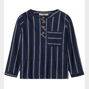 Fliink Skjorte - Vira - Insignia Blue/Sandshell