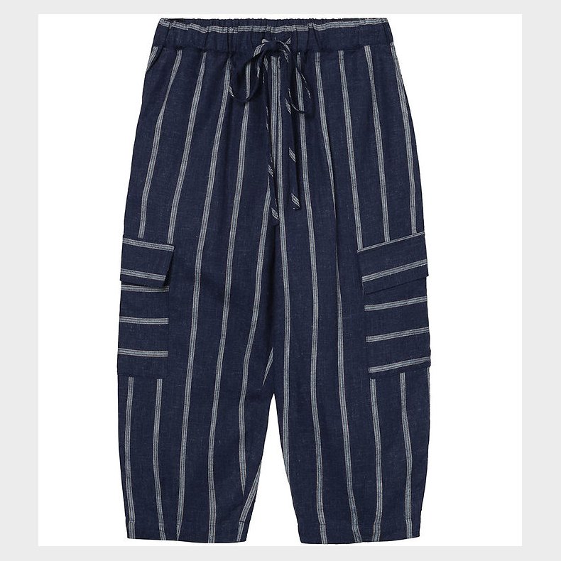 Fliink Bukser - Vira - Insignia Blue/Sandshell