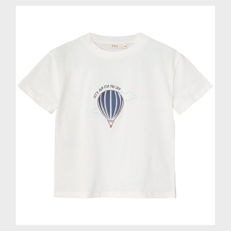 Fliink T-shirt - Balloon - Cloud Dancer