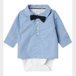 Name It Skjortebody l/ - NbmRiza - Serenity