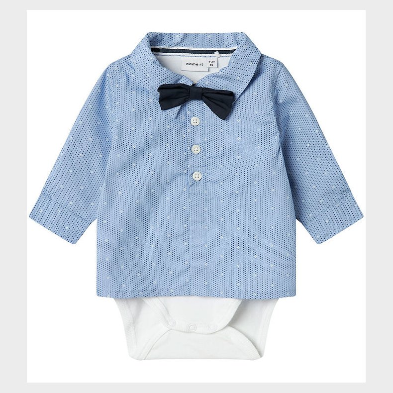 Name It Skjortebody l/ - NbmRiza - Serenity