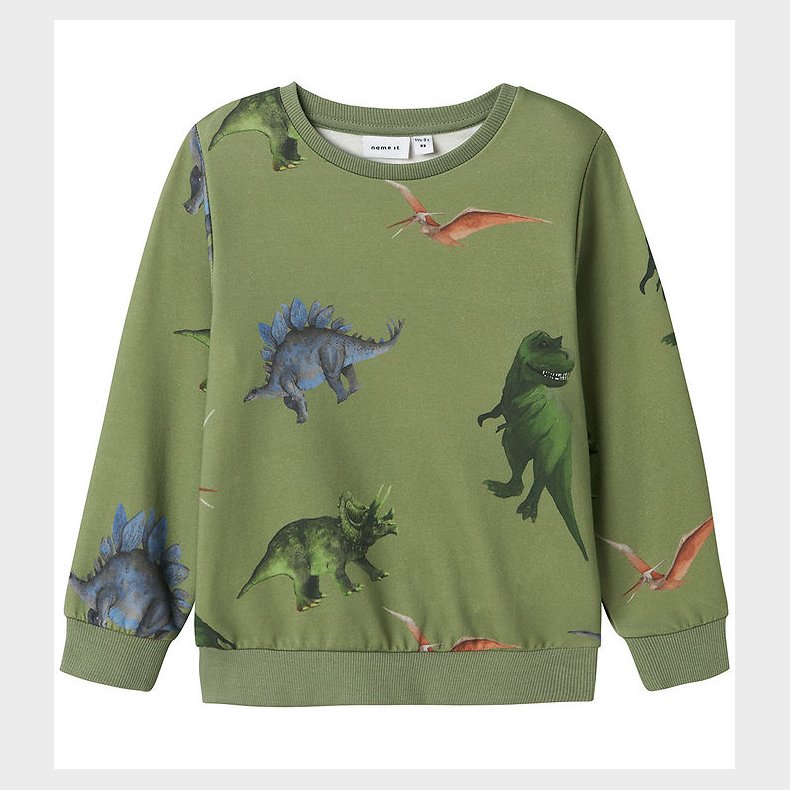 Name It Sweatshirt - NmmPnodino - Oil Green