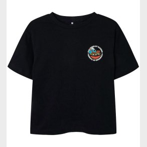 Name It T-shirt - NkmSilass - Sort m. Print