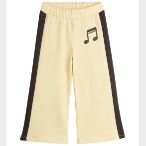 Mini Rodini Sweatpants - Note - Lysegul m. Brun