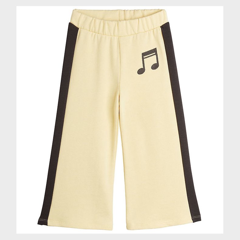 Mini Rodini Sweatpants - Note - Lysegul m. Brun