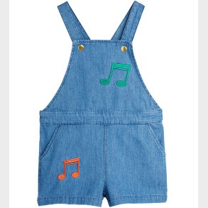 Mini Rodini Smkbukser - Denim - Note - Bl