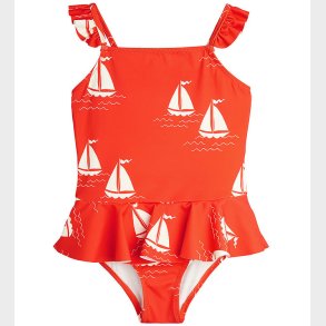 Mini Rodini Badedragt - UV50+ - Sailing Boats - Rd