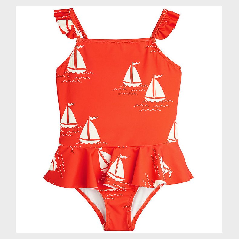 Mini Rodini Badedragt - UV50+ - Sailing Boats - Rd