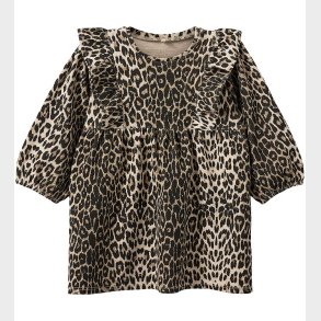 Sofie Schnoor Kjole - Bomuld/Viskose - Lulasb - Light Brown Leop