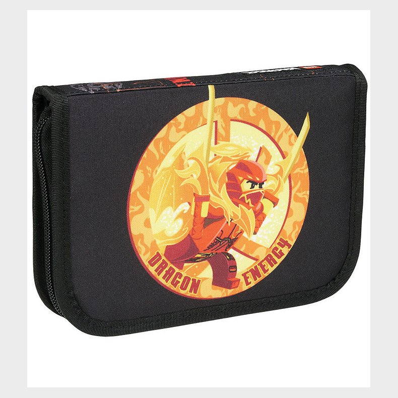 LEGO® Ninjago Penalhus m. Indhold - Dragon Energy - Sort