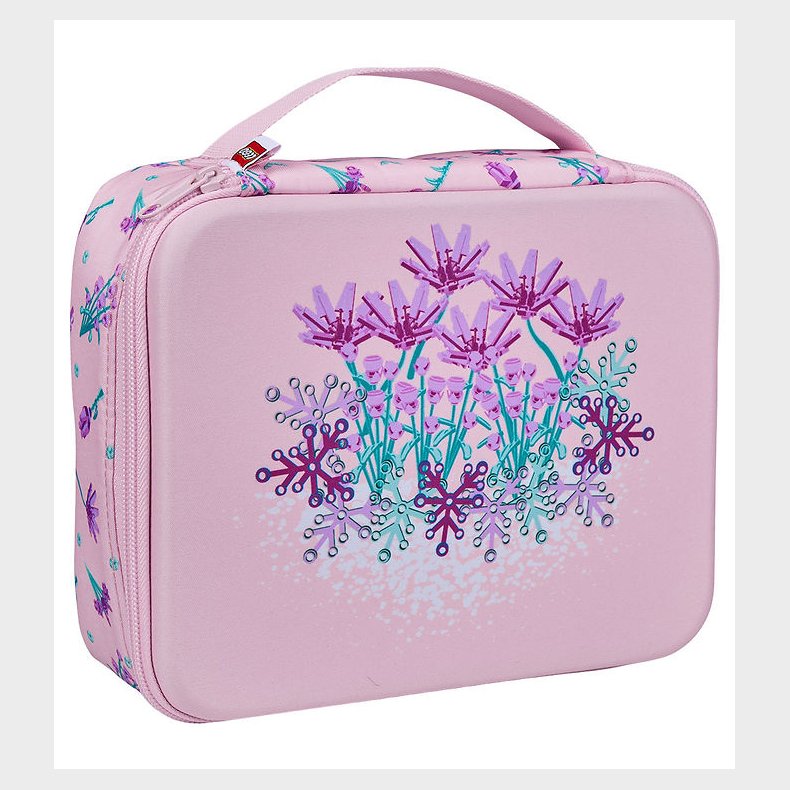 LEGO® Madkasse Taske - Flowers - 3 L - Lyserd