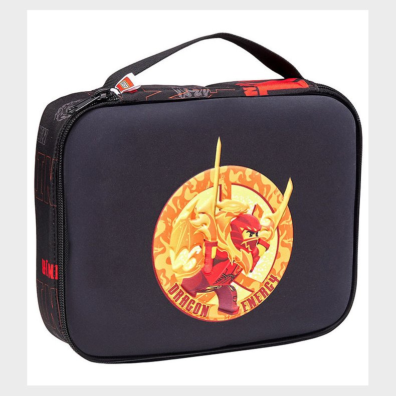 LEGO® Ninjago Madkasse Taske - Dragon Energy - 3 L - Sort
