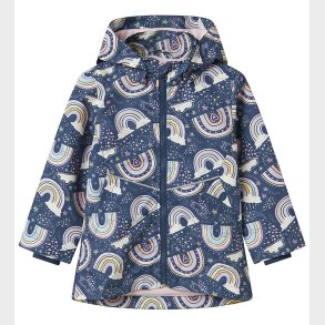 Name It Sommerjakke - NmfMaxi - Sargasso Sea/Rainbow