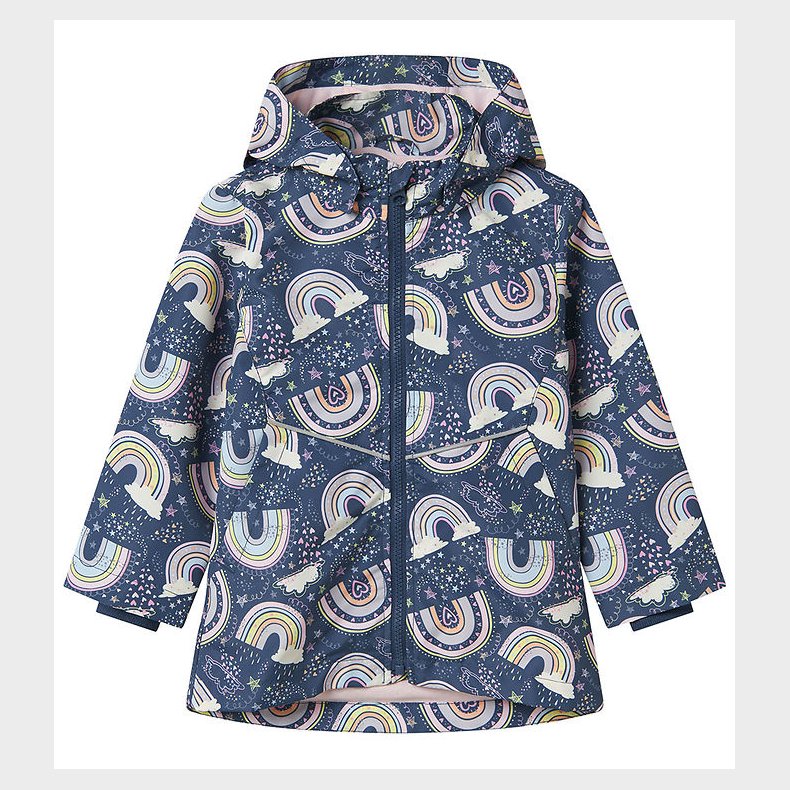 Name It Sommerjakke - NmfMaxi - Sargasso Sea/Rainbow