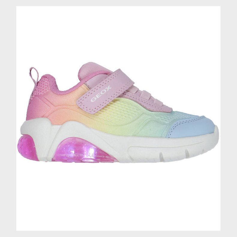 Geox Blinkesko - J Fadinlight - Pink/Multicolour