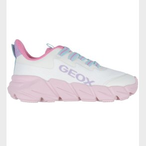 Geox Sko - J Flexyper Fast - Hvid/Pink