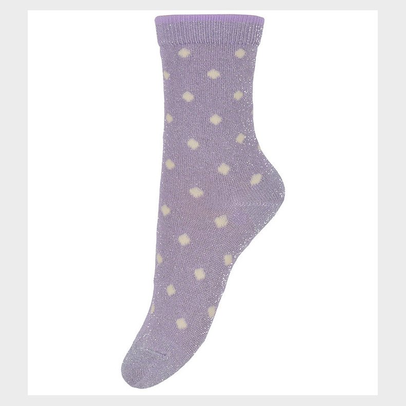 MP Strmper - Irma - Wisteria m. Prikker/Glimmer