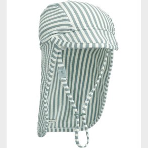 Liewood Badehat - Cecilia - UV40+ - Stripe Peppermint/Crisp Whit