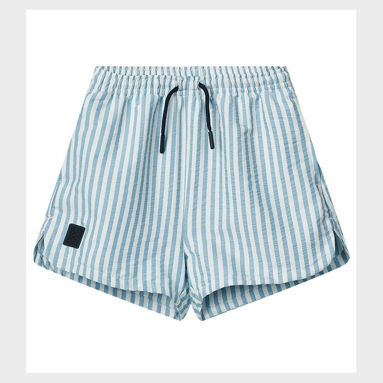 Liewood Badeshorts - Aiden - Y/D Stripe Riverside/Creme De La Cr