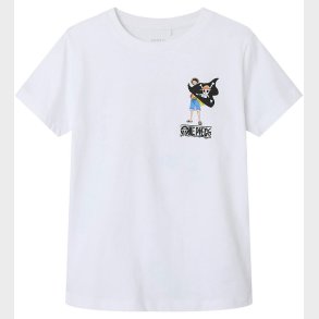 Name it T-shirt - NkmDio OnePiece - Bright White