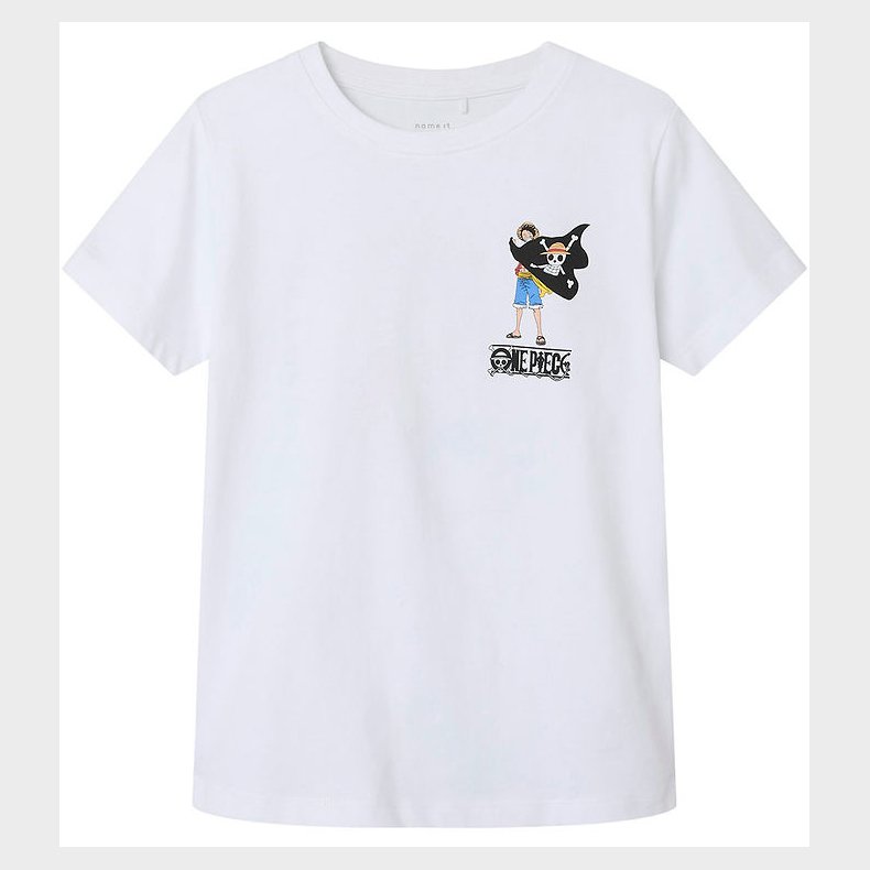 Name it T-shirt - NkmDio OnePiece - Bright White