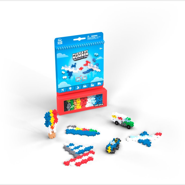 PlusPlus Activity Pad Transportation Byggest