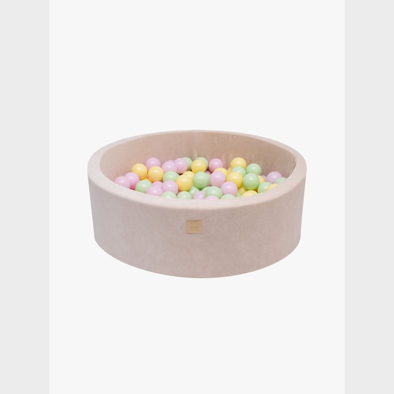 Meowbaby  Rundt Boldbassin Fl�jl 30x90, Ecru