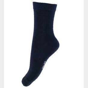Fuzzies Str�mper - Uld/Bomuld - Marinebl�