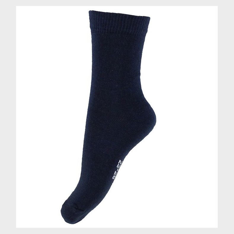 Fuzzies Str�mper - Uld/Bomuld - Marinebl�