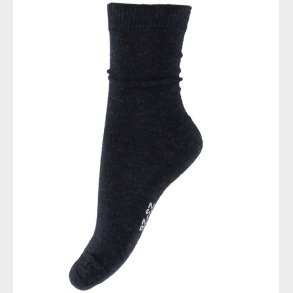 Fuzzies Str�mper - Uld/Bomuld - Koksgr�