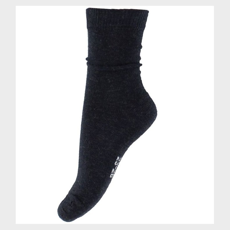 Fuzzies Str�mper - Uld/Bomuld - Koksgr�