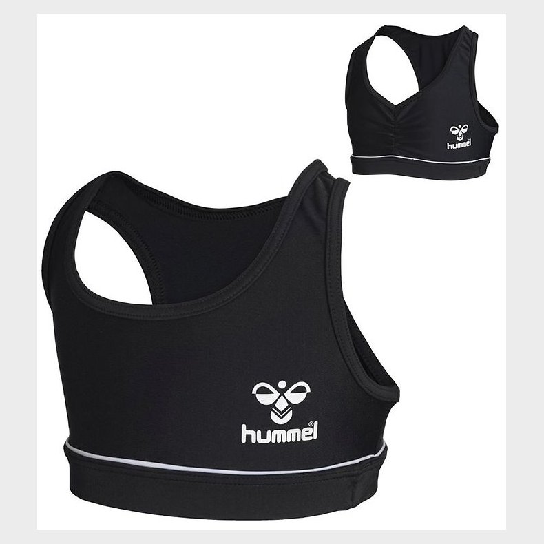 Hummel Bikini Top - HMLMedine - UV50+ - Sort/Hvid