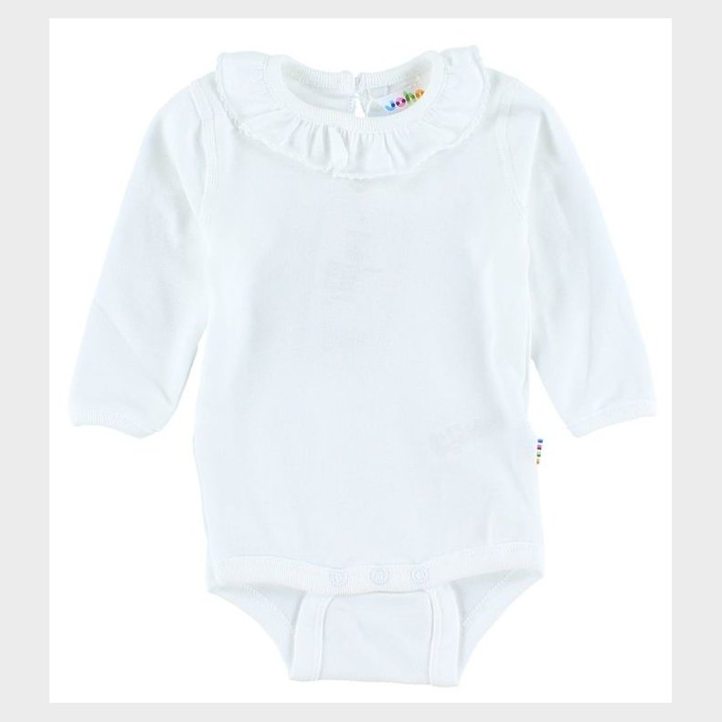 Joha Body - L/ - Hvid m. Flsekrave