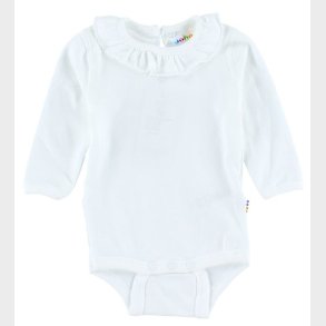 Joha Body - L/ - Hvid m. Flsekrave