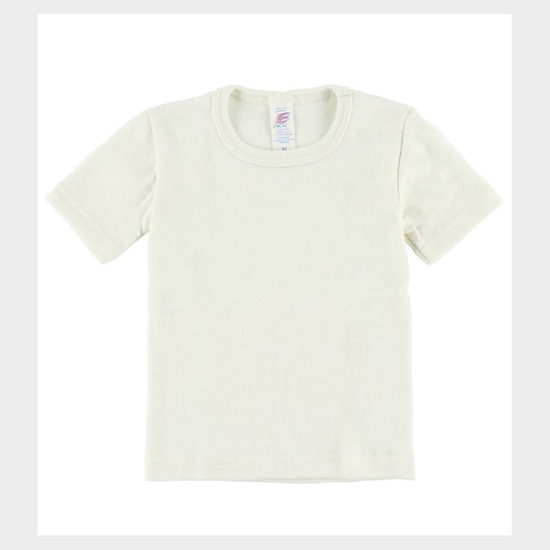 Engel T-shirt - Uld/Silke - Natur