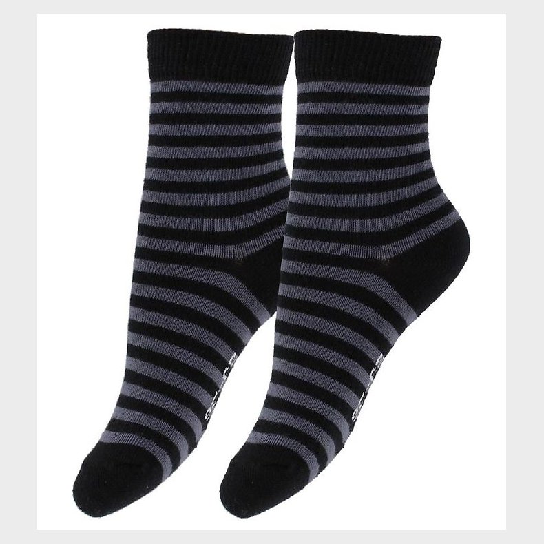 Fuzzies Str�mper - 2-Pak - Sort/Gr�stribet