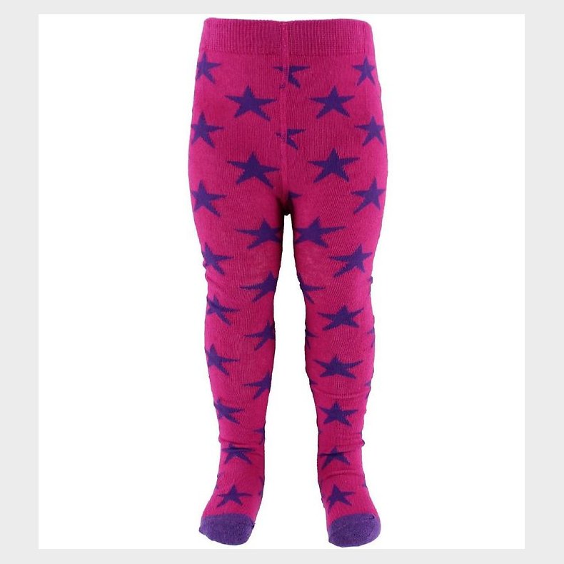 Fuzzies Str�mpebukser - Pink m. Lilla Stjerner