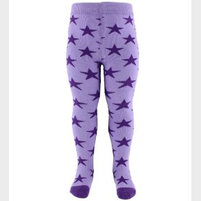 Fuzzies Strmpebukser - Lavendel m. Lilla Stjerner