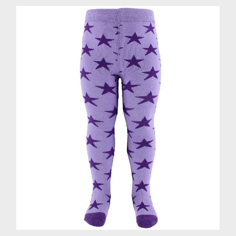 Fuzzies Str�mpebukser - Lavendel m. Lilla Stjerner