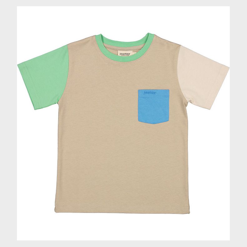 MarMar T-shirt - Tad - Colour Block Llama