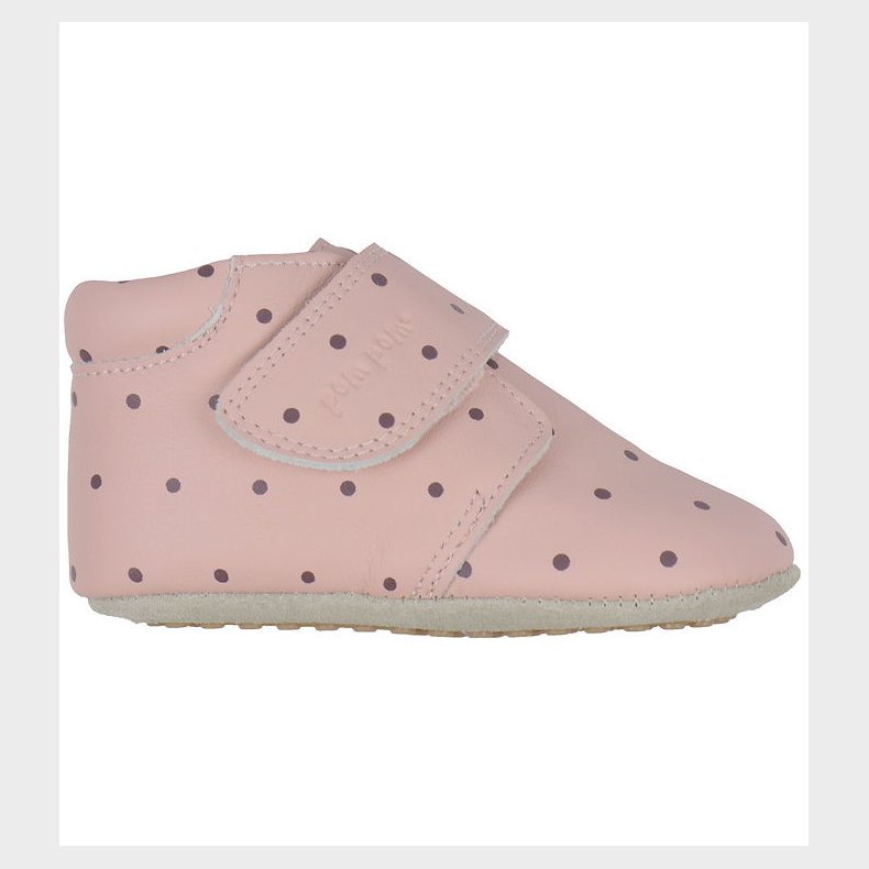 Pom Pom Skindfutter - Beginners Velcro Print - Dusty Rose Dot