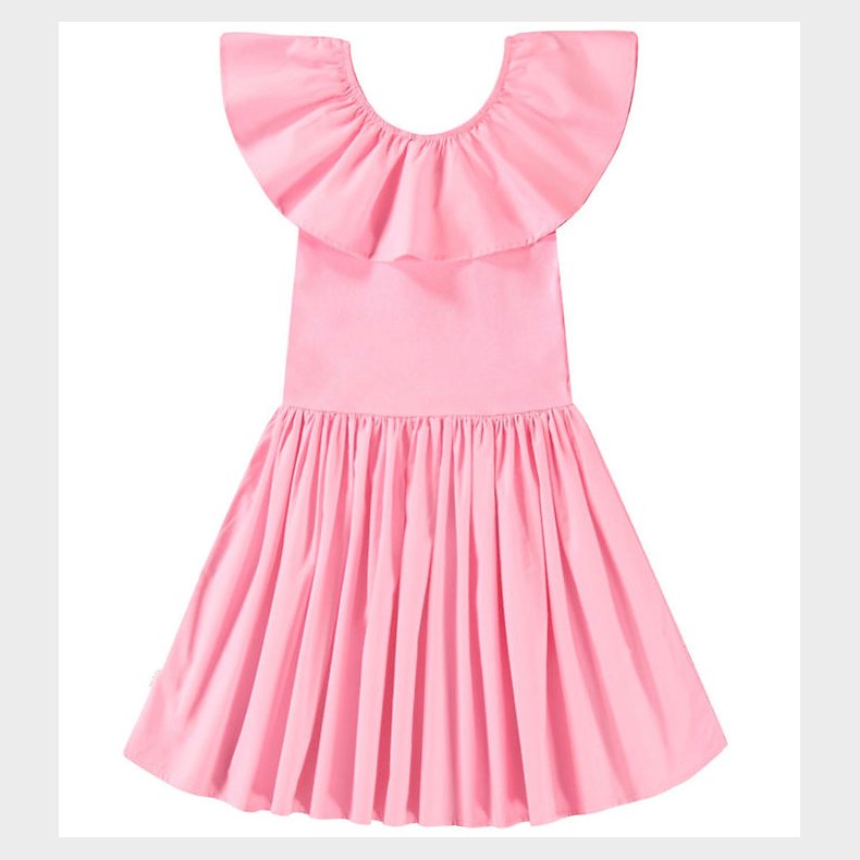 Molo Kjole - Rib - Christal - Pink Limonade