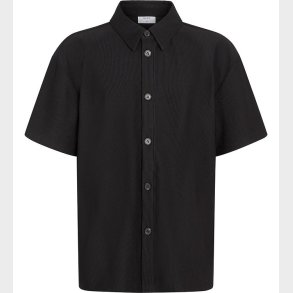 Grunt Skjorte k/ - Rib - GREsteban - Sort