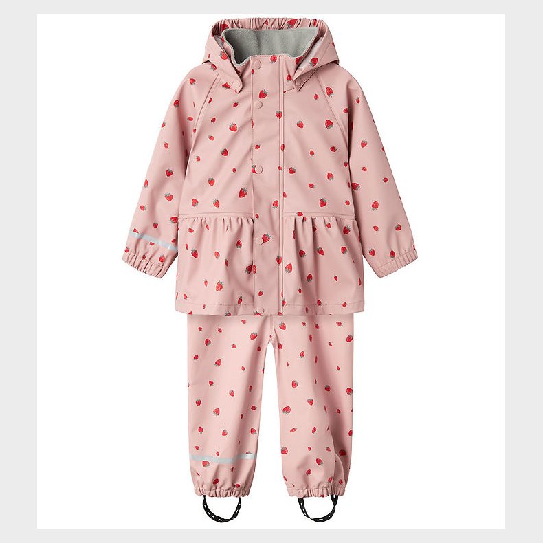 Name It Regnt�j m. Seler - PU - NmfDry10 - Pale Mauve/Strawberry