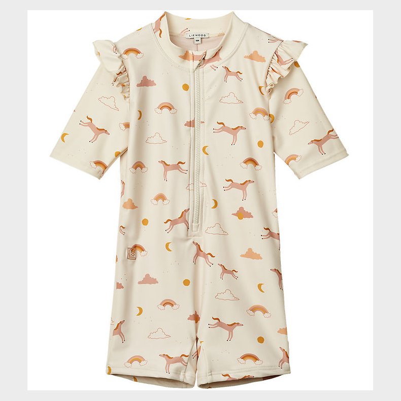 Liewood badeheldragt - Amel - Dream/Ecru