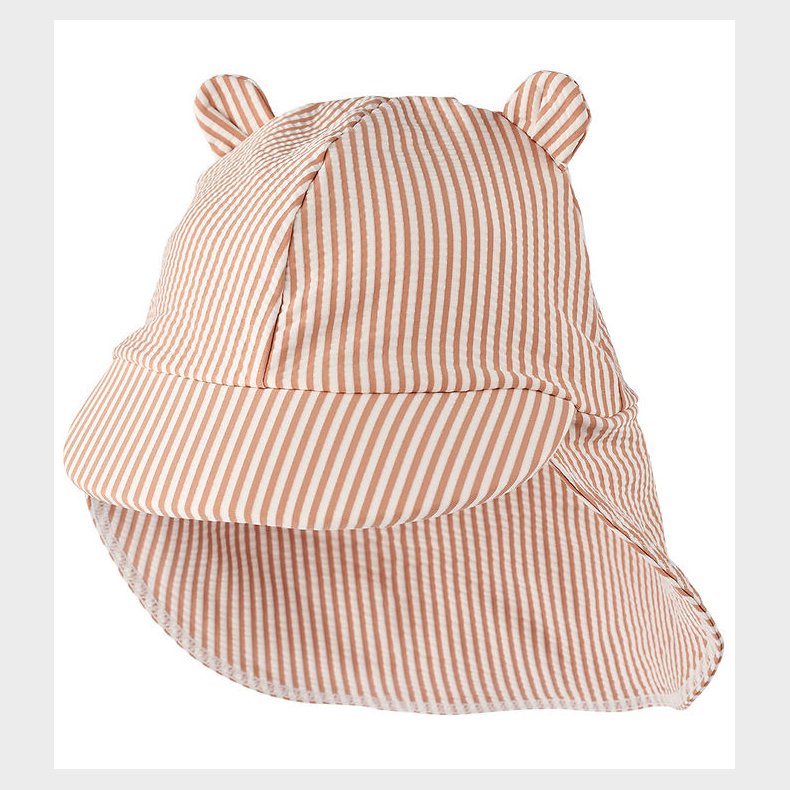 Liewood Badehat - Senia - UV40+ - Y/D Stripe Pale Tuscany/Creme